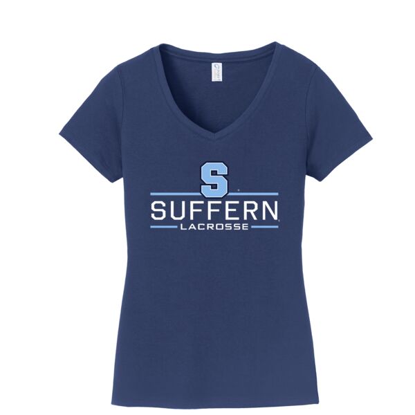 Suffern Ladies V Neck Shirt Thumbnail