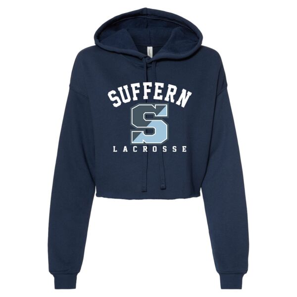 Suffern Women Cropped Hoodie (Logo2) Thumbnail