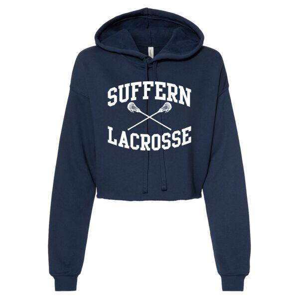 Suffern Women Cropped Hoodie (Logo3) Thumbnail