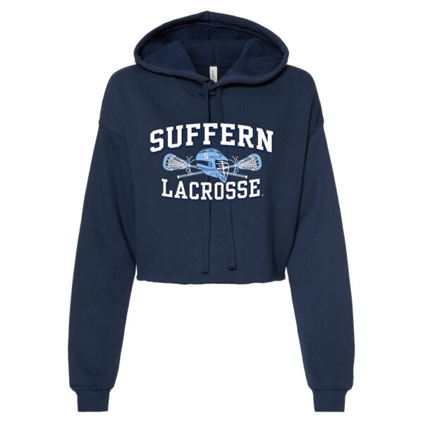 Suffern Women Cropped Hoodie (Logo4) Thumbnail