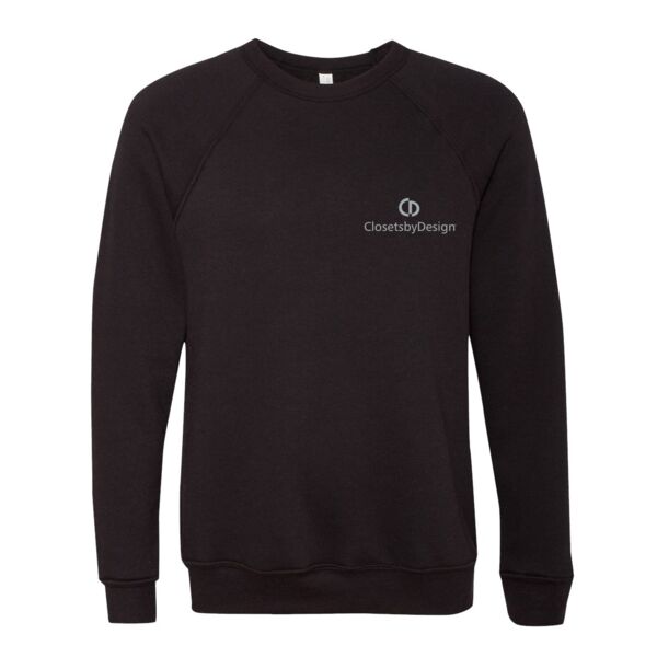 CBD Bella + Canvas Unisex Sponge Fleece Reglan Crewneck Sweatshirt Thumbnail