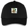 Washed Twill Sandwich Bill Cap Thumbnail