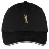 Washed Twill Sandwich Bill Cap Thumbnail