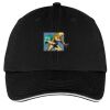 Washed Twill Sandwich Bill Cap Thumbnail