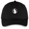 Washed Twill Sandwich Bill Cap Thumbnail