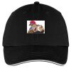 Washed Twill Sandwich Bill Cap Thumbnail
