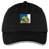 Washed Twill Sandwich Bill Cap Thumbnail