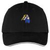 Washed Twill Sandwich Bill Cap Thumbnail