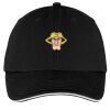 Washed Twill Sandwich Bill Cap Thumbnail