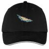 Washed Twill Sandwich Bill Cap Thumbnail