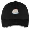 Washed Twill Sandwich Bill Cap Thumbnail