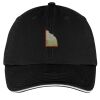 Washed Twill Sandwich Bill Cap Thumbnail