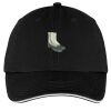 Washed Twill Sandwich Bill Cap Thumbnail