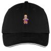 Washed Twill Sandwich Bill Cap Thumbnail