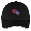 Washed Twill Sandwich Bill Cap Thumbnail
