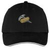 Washed Twill Sandwich Bill Cap Thumbnail