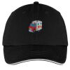 Washed Twill Sandwich Bill Cap Thumbnail