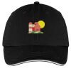 Washed Twill Sandwich Bill Cap Thumbnail