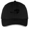 Washed Twill Sandwich Bill Cap Thumbnail