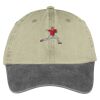 Two Tone Pigment Dyed Cap Thumbnail