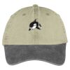 Two Tone Pigment Dyed Cap Thumbnail
