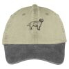 Two Tone Pigment Dyed Cap Thumbnail