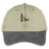 Two Tone Pigment Dyed Cap Thumbnail
