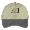 Two Tone Pigment Dyed Cap Thumbnail